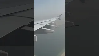 A380 hitting Vortex Drag #aviation #aircraft #a380 #emirates #shorts #dubai