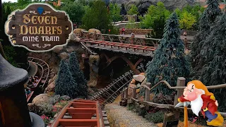 Seven Dwarfs Mine Train 4K Front Seat POV - Magic Kingdom - Walt Disney World