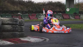 Fulbeck Lincolnshire Kart Racing Club karting practice slo mo