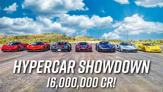 Venom F5 vs Jesko (1600 hp) vs Chiron Super Sport vs Agera RS vs Nevera vs Evija vs Venom GT | FH5