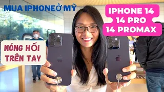 Review IPHONE 14 PRO/PROMAX tại ngay Trụ Sở Chính của Apple | Mua Iphone ở Mỹ Apple Store