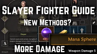 Slayer + Mana Sphere Is Broken | Slayer Fighter Guide | Dark and Darker