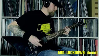 Axis of Despair - Lockdown (demo) guitar playthrough