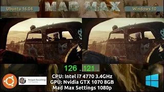 Compilation of Linux vs Windows gaming performance