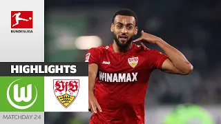 Champions League Calling For Stuttgart | VfL Wolfsburg - VfB Stuttgart | Highlights MD 24 Buli 23/24