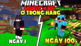 KiraMC Tóm Tắt 100 Ngày Minecraft Sinh Tồn Siêu Khó Trong Hang Động Không Lối Thoát !!