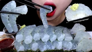 SUB) ASMR RAW SHRIMP & SHRIMP SUSHI EATING SOUND MUKBANG KOREAN SEAFOOD