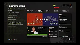 NFL Madden 22 Detroit Lions vs Cleveland Browns week 11