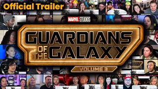 Guardians of the Galaxy Volume 3 - Official Trailer || REACTION MASHUP || Adam Warlock