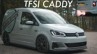 VW CADDY SHOOTS FLAMES 🔥