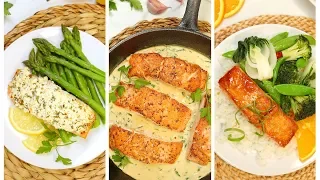 3 Healthy Salmon Recipes | 20 Minute Dinner Ideas