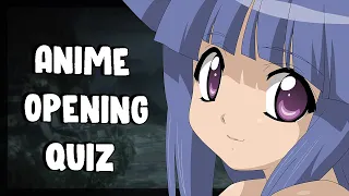 Anime Opening Quiz - 30 Openings  [HORROR EDITION]
