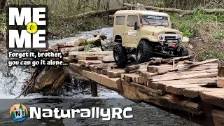 20 Minutes Crawling Ruggedly Beautiful Canadian Forest & Streams - RC-Style