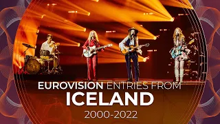 Iceland in Eurovision (2000-2022) | RECAP