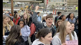 Hundreds of Eureka High Students Walkout in Support of Athletic Director