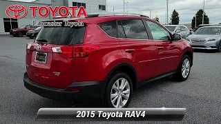 Used 2015 Toyota RAV4 Limited, East Petersburg, PA U21788A