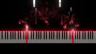 Jeff the Killer Theme Song - Sweet Dreams are Made of Screams - Easy Piano Tutorial