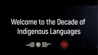 Virtual Celebration for the UN International Decade of Indigenous Languages
