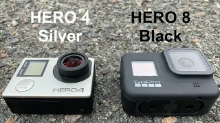 GoPro HERO4 Silver VS GoPro HERO8 Black | Important Differences!