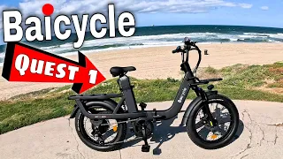 Best Cargo Utility Ebike 2024 |  Baicycle Quest 1 ST
