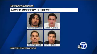 San Jose police looking for more victims after robbery suspects arrested