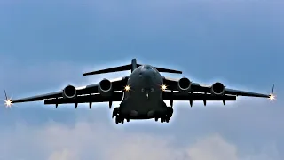 C-17 Globemaster, Royal Air Force Flyby's @ East Midlands Airport, EMA | June 11th 2020