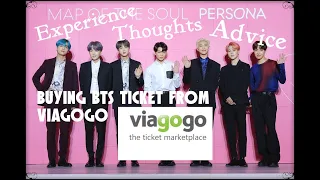 Buying ,,BTS Speak Yourself'' Ticket from Viagogo: Experience + Thoughts + Advice