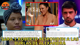 Sara y Roberto Ayala responden a las burlas de Alexandra en MasterChef Ecuador