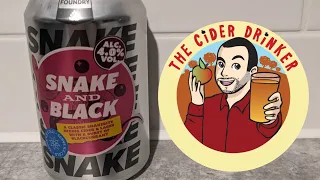 The Cider Drinker - Aldi The Hop Foundry Snake and Black