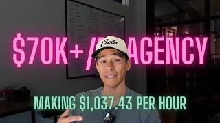 How I’m Generating $70K/Month at my Marketing Agency Working 15/Hours a Week!