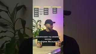 Насколько ты знаешь песни Меладзе?