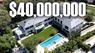 Inside a $40 Million Modern Beverly Hills MEGA MANSION