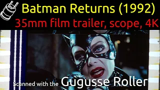 Batman Returns (1992) 35mm film trailer, scope 4K