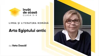 Educația plastică; cl. V, "Arta Egiptului antic"