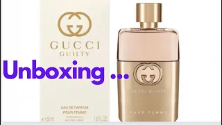 Unboxing GUCCI GUILTY Eau de Parfum