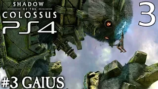 Shadow Of The Colossus PS4 Walkthrough Part 3 - Colossus #3 Gaius