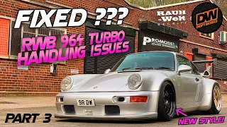 Widebody RWB Porsche 964 Turbo handling issues - Part 3