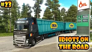 ★ IDIOTS on the road #23 - ETS2MP | Funny moments - Euro Truck Simulator 2 Multiplayer