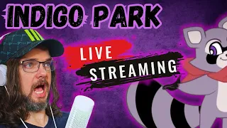 🔴LIVE - I EXPLORE AN ABANDONED THEME PARK | INDIGO PARK | HORROR GAME