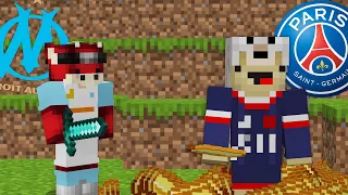 J'ai fait s'affronter des Fans de Club de Football sur Minecraft pour voir lequel est le Meilleur !