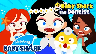 🦷Do Princesses have rotten teeth? | Baby Shark Doctor | Dentist Play | Baby Shark Official
