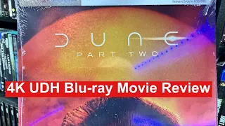 Dune Part 2 4K UHD Blu-Ray Movie Review Atmos