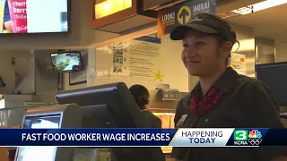 New $20 minimum wage for fast food workers in California starts Monday