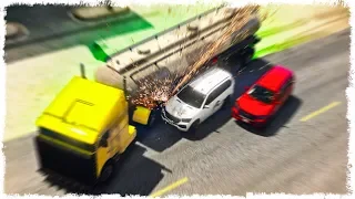 ОСТАНОВИТЬ АВТОПОЕЗД ЛЮБОЙ ЦЕННОЙ В GTA ONLINE!!! УГАР, ЭПИК В ГТА 5 ОНЛАЙН!