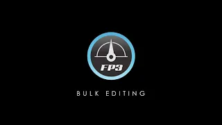 FUELPAK FP3   BULK EDITING GUIDE