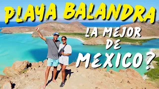 Nos quedamos IMPACTADOS al llegar a ESTA PLAYA! BALANDRA, Baja Californa Sur!