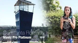 Constanța Romania - Drone footage, DJI Mavic Pro Platinum | Zoom beach, Lighthouse & Gării Park