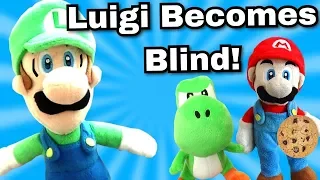 Crazy Mario Bros: Luigi Becomes Blind!