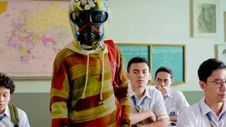 Too Handsome, He Wears Helmet To School To Avoid Shocking The Girls | Movie recap