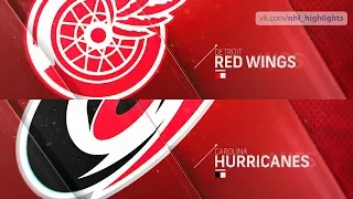 Detroit Red Wings vs Carolina Hurricanes Nov 10, 2018 HIGHLIGHTS HD